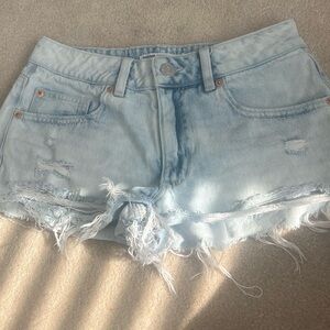 Garage jean shorts